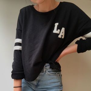 LA jersey sweater